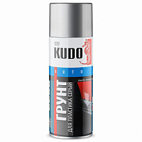 KUDO KU-6020 Грунт для пластика серый 520мл /6шт